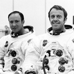 Apollo 14 Crew, Alan Shepard and Edgar Mitchell